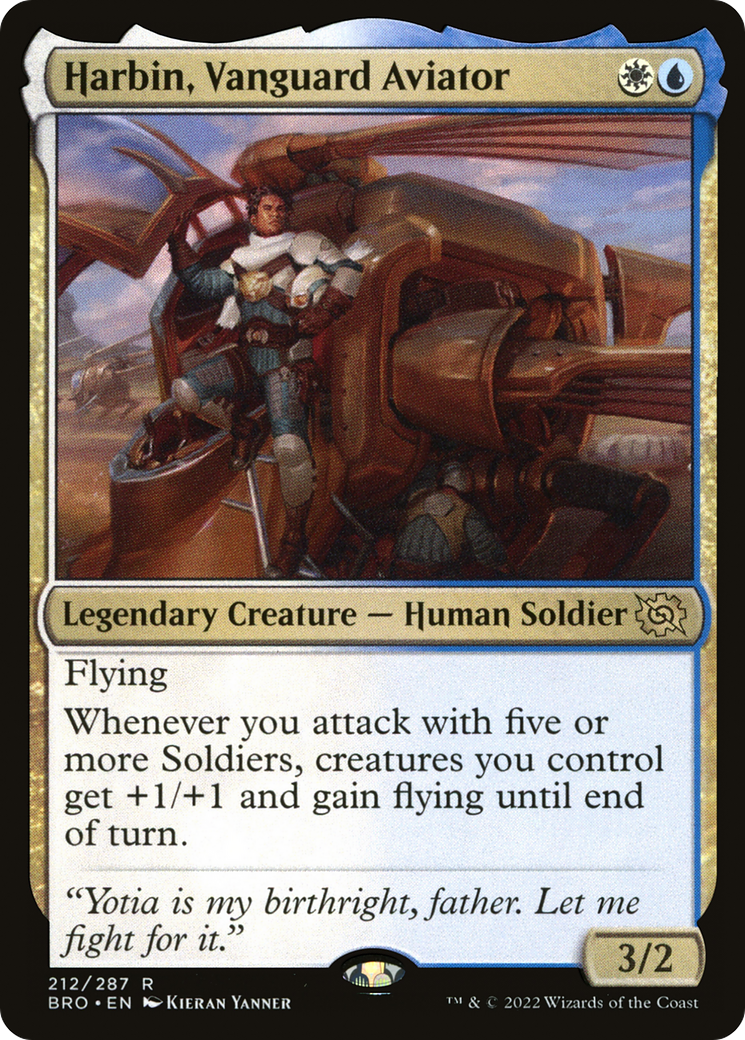 Harbin, Vanguard Aviator (BRO-212) - The Brothers' War
