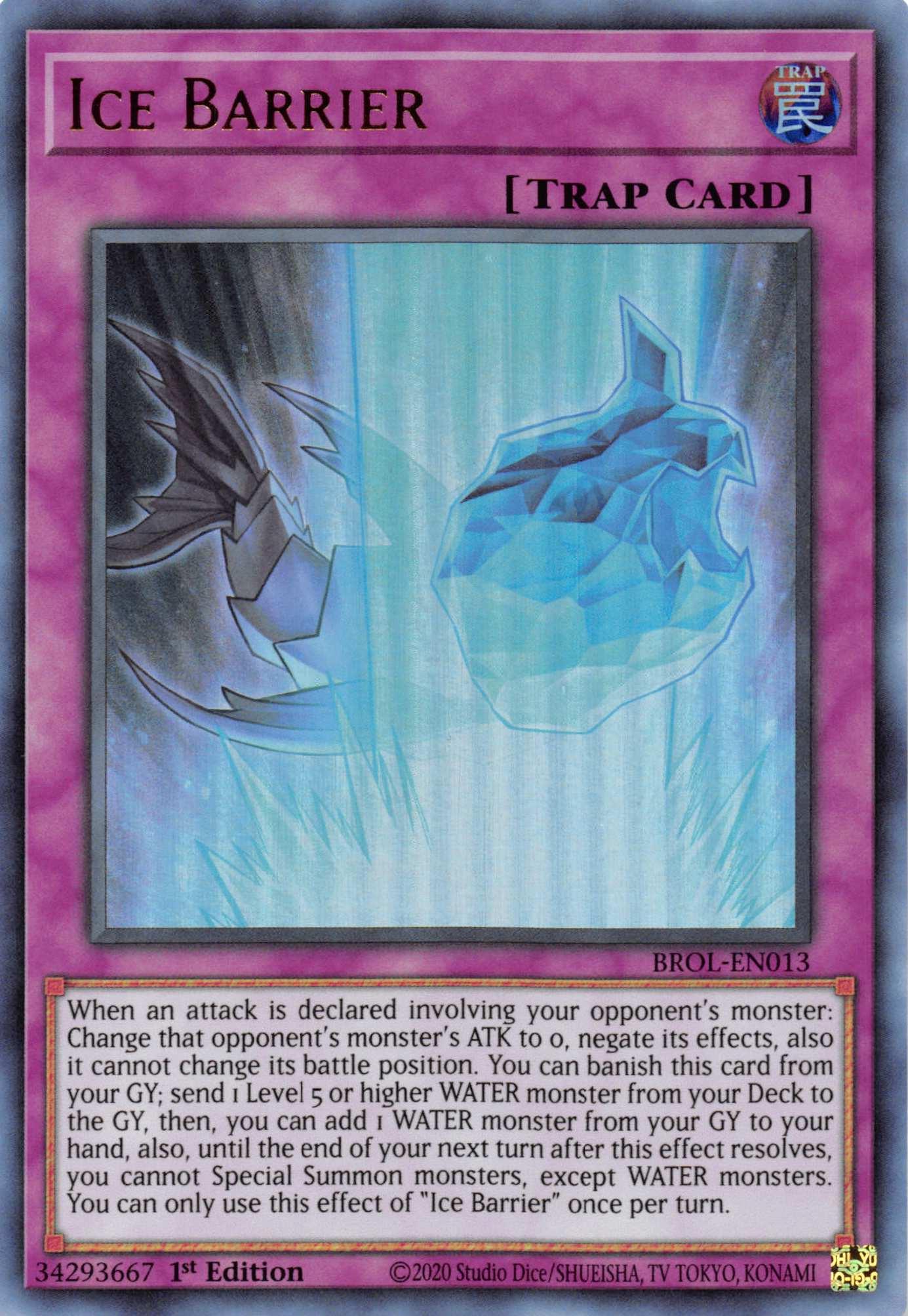 Ice Barrier [BROL-EN013] Ultra Rare - Josh's Cards