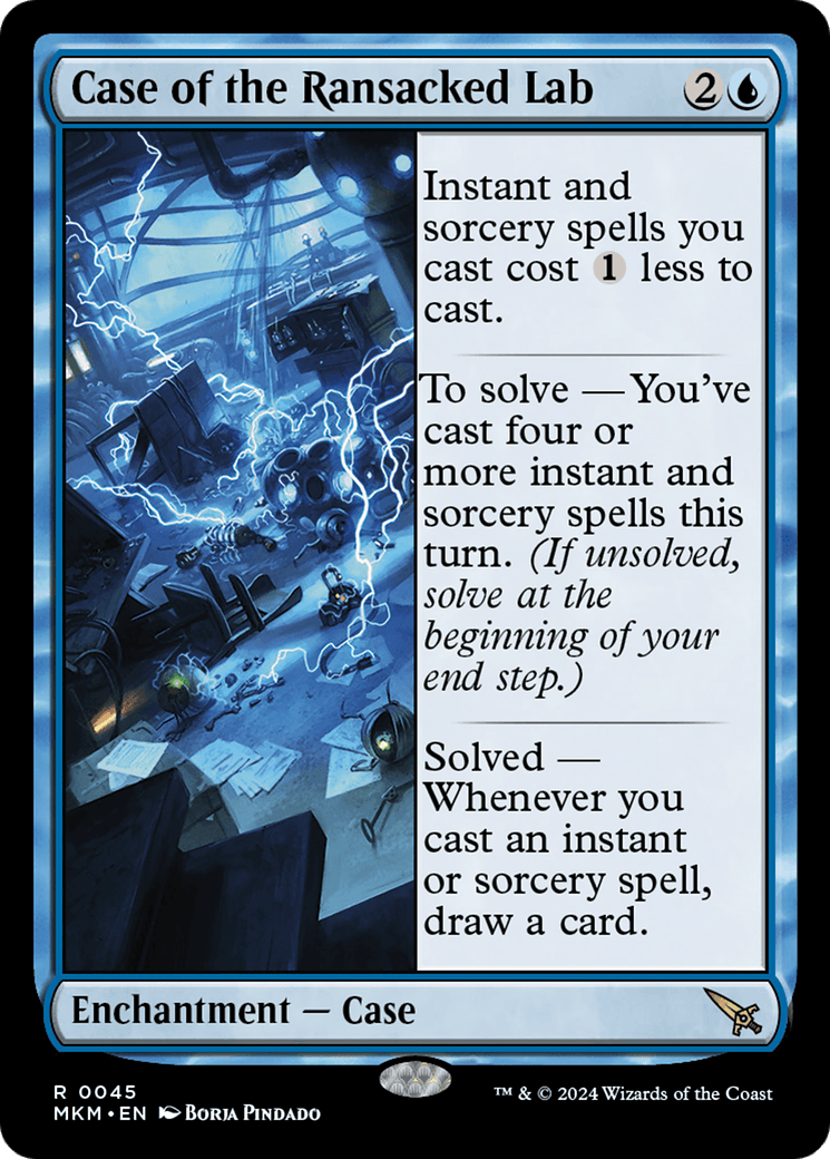 Case of the Ransacked Lab [Murders at Karlov Manor] - Josh's Cards