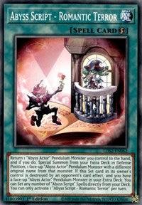 Abyss Script - Romantic Terror [LDS2-EN062] Common - Josh's Cards