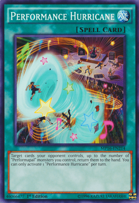 Performance Hurricane [MP16-EN214] Common - Josh's Cards
