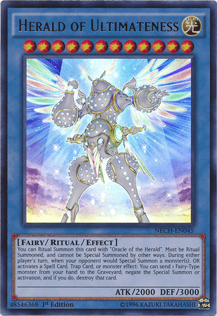 Herald of Ultimateness [NECH-EN045] Ultra Rare - Josh's Cards