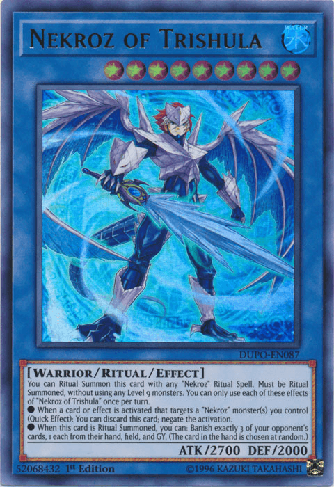 Nekroz of Trishula [DUPO-EN087] Ultra Rare - Josh's Cards