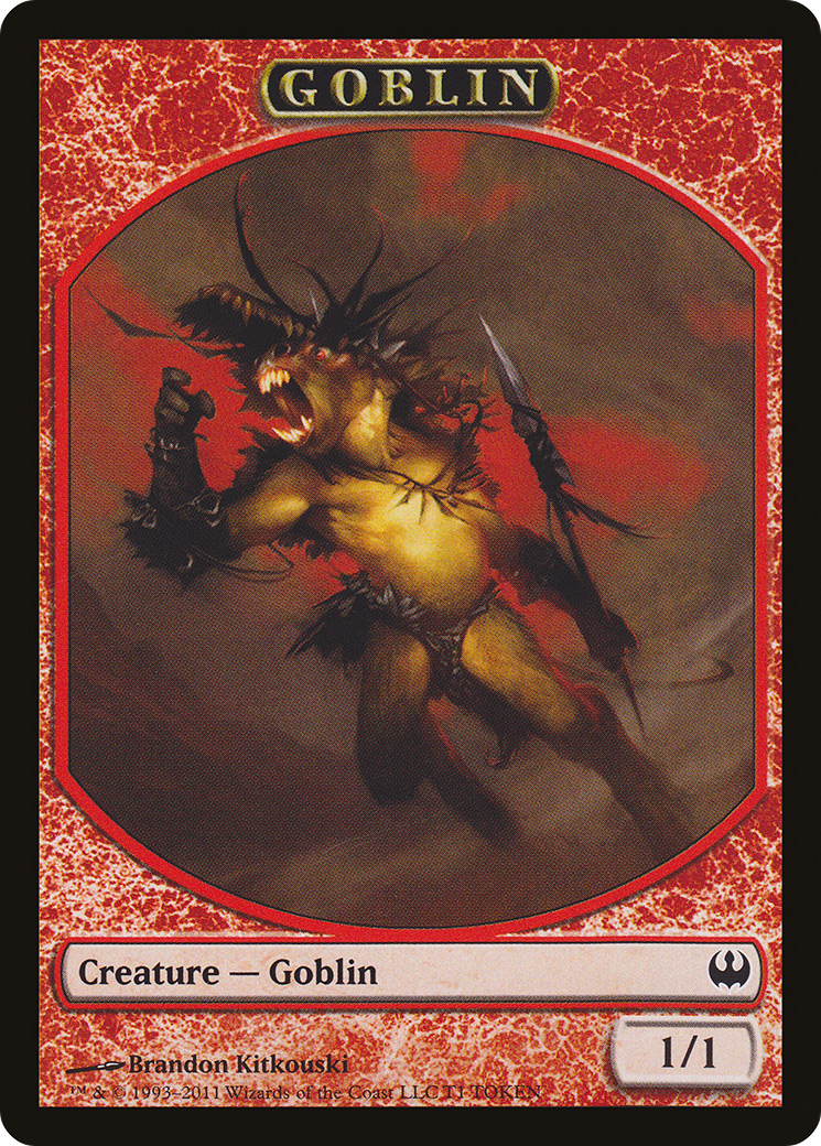 Goblin (DDG-001) - Duel Decks: Knights vs. Dragons Tokens