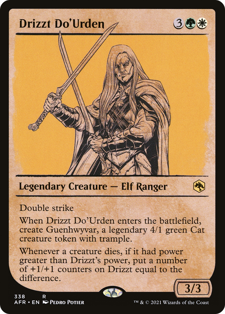 Drizzt Do'Urden (AFR-338) - Adventures in the Forgotten Realms: (Showcase)
