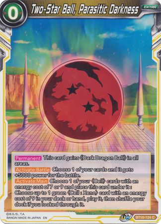 Two-Star Ball, Parasitic Darkness (BT10-124) [Rise of the Unison Warrior] Parallel Foil