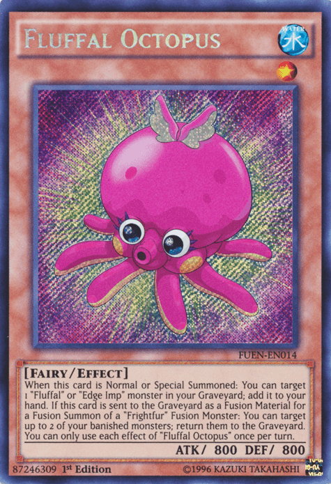 Fluffal Octopus [FUEN-EN014] Secret Rare - Josh's Cards