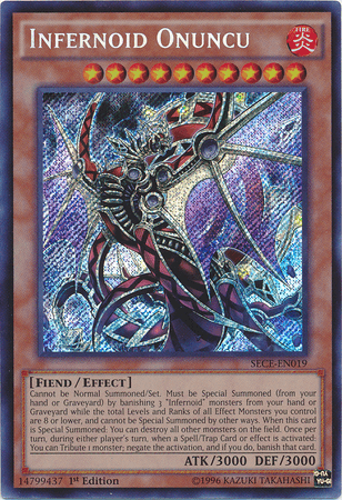 Infernoid Onuncu [SECE-EN019] Secret Rare - Josh's Cards
