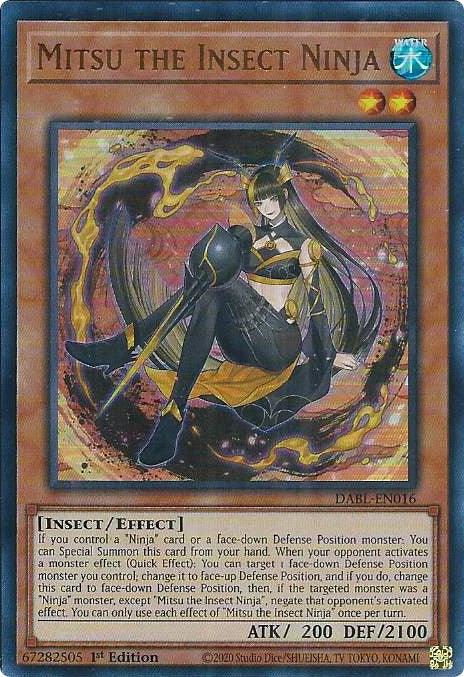 Mitsu the Insect Ninja [DABL-EN016] Ultra Rare - Josh's Cards