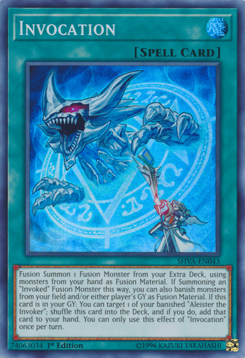 Invocation [SHVA-EN043] Super Rare - Josh's Cards