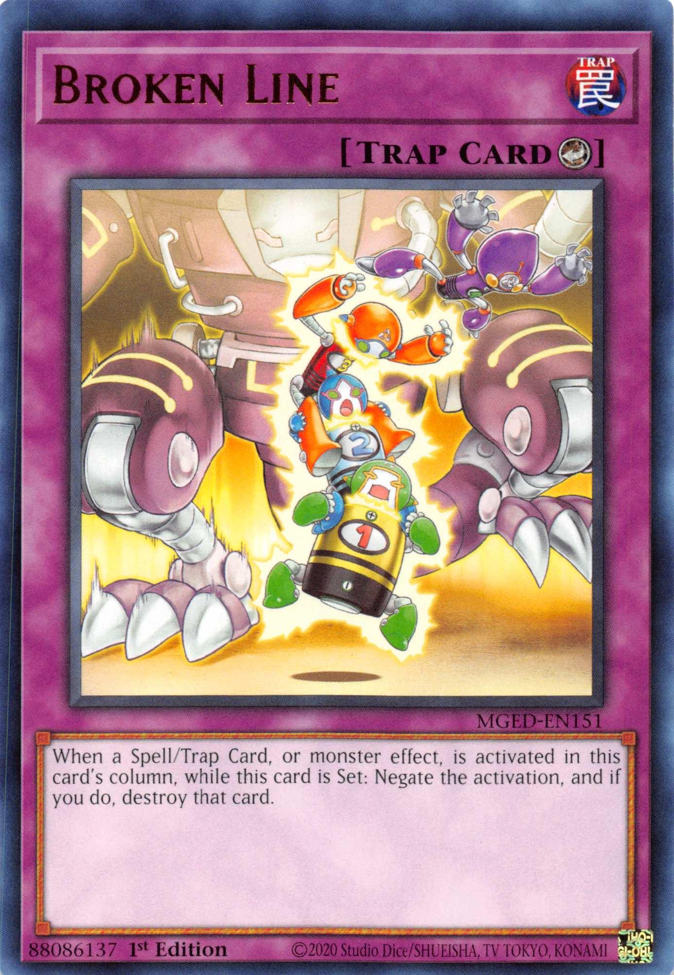 Broken Line [MGED-EN151] Rare - Josh's Cards