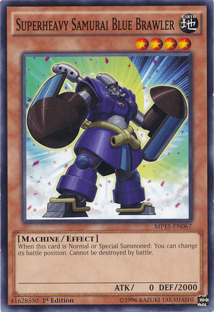 Superheavy Samurai Blue Brawler [MP15-EN067] Common - Josh's Cards