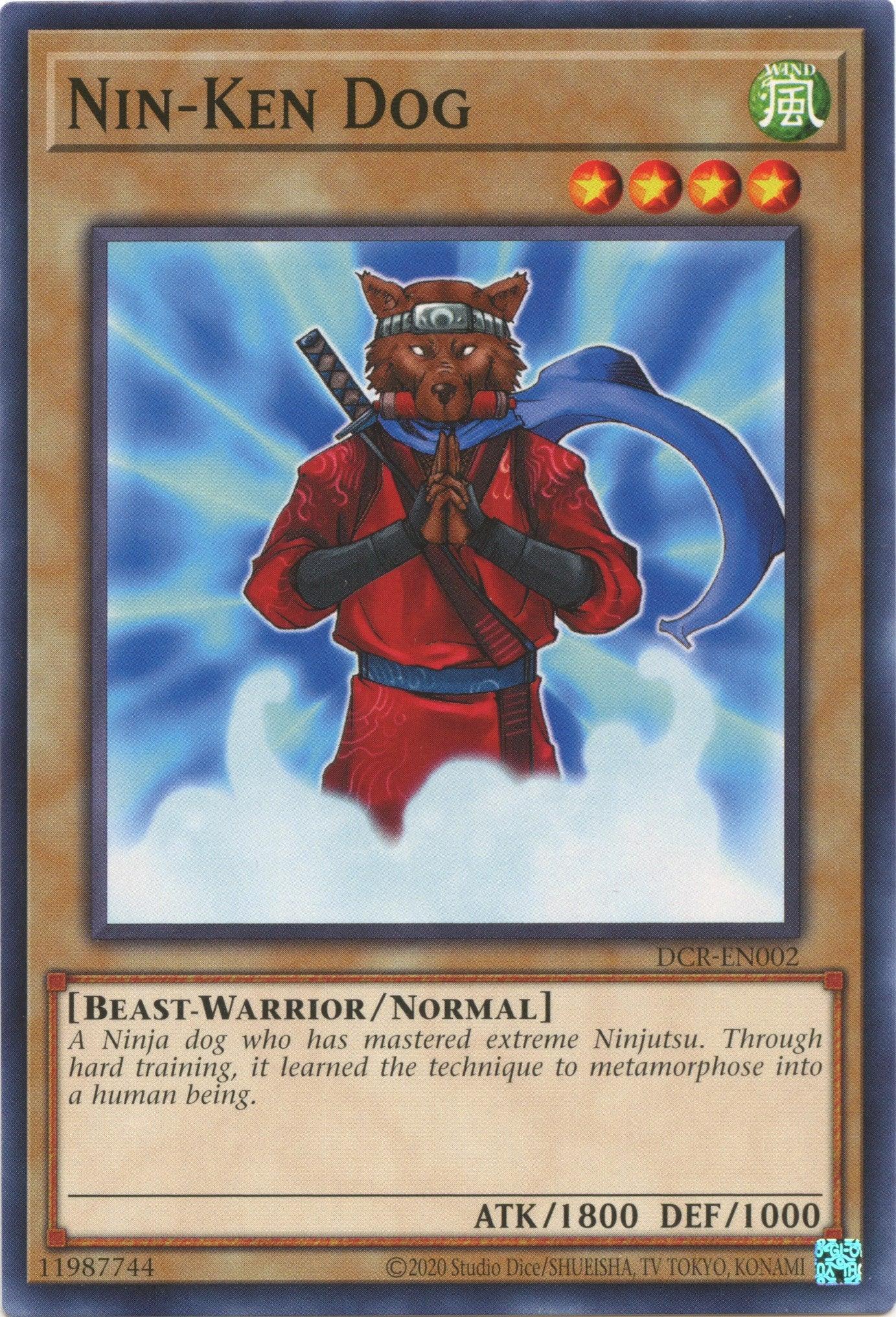 Nin-Ken Dog (25th Anniversary) [DCR-EN002] Common - Josh's Cards