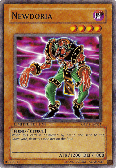 Newdoria [GLD1-EN011] Common - Josh's Cards
