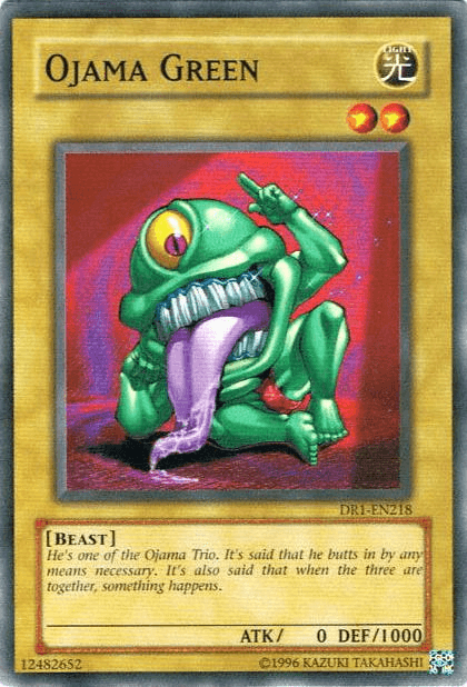 Ojama Green [DR1-EN218] Common - Josh's Cards