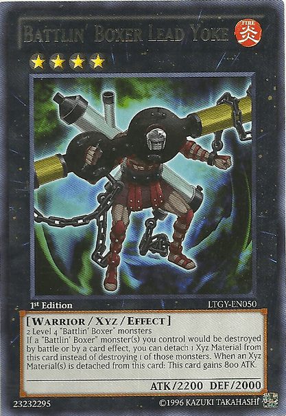 Battlin' Boxer Lead Yoke [LTGY-EN050] Rare - Josh's Cards
