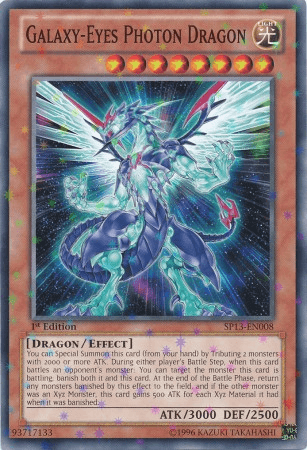 Galaxy-Eyes Photon Dragon [SP13-EN008] Starfoil Rare - Josh's Cards