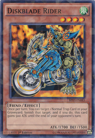 Diskblade Rider [BP03-EN043] Shatterfoil Rare - Josh's Cards