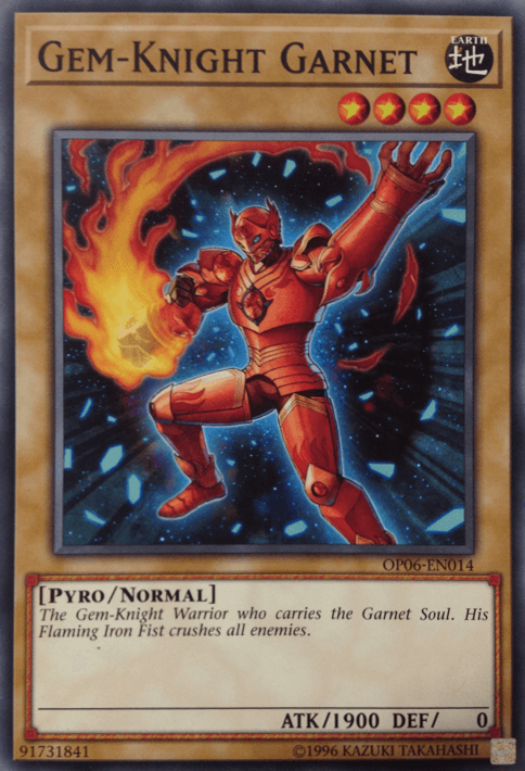 Gem-Knight Garnet [OP06-EN014] Common - Josh's Cards