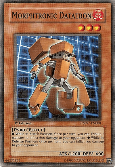 Morphtronic Datatron [CSOC-EN008] Common - Josh's Cards