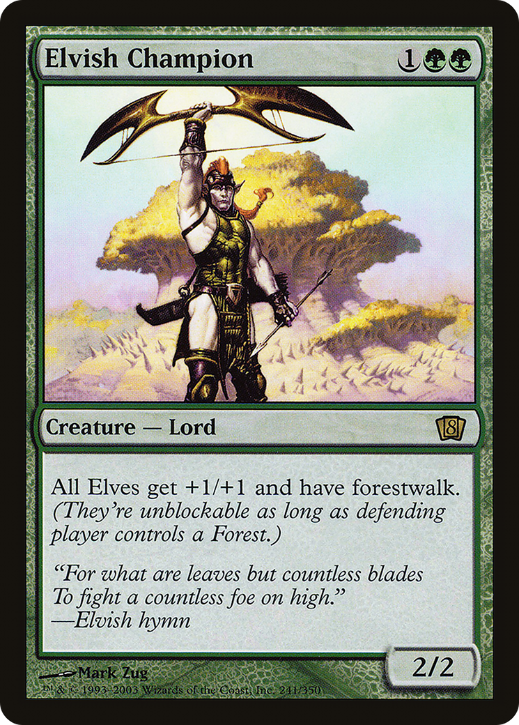 Elvish Champion [Eighth Edition] Foil
