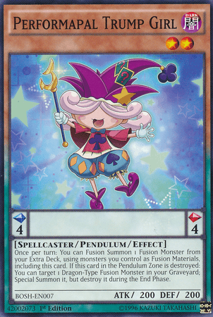 Performapal Trump Girl [BOSH-EN007] Common - Josh's Cards