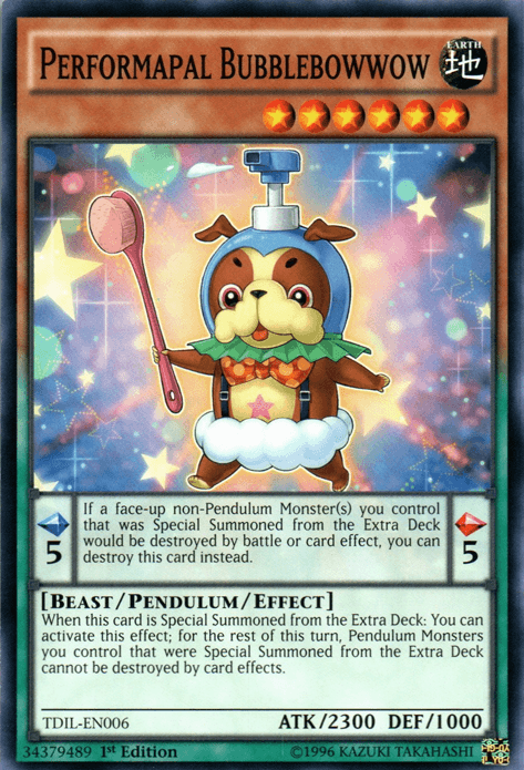 Performapal Bubblebowwow [TDIL-EN006] Common - Josh's Cards