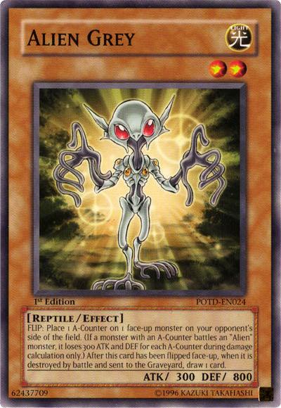 Alien Grey [POTD-EN024] Common - Josh's Cards
