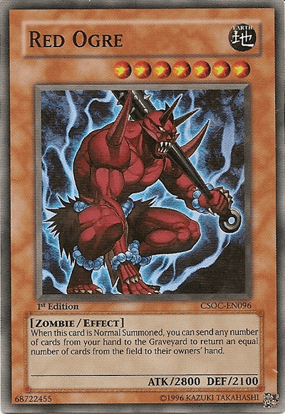 Red Ogre [CSOC-EN096] Super Rare - Josh's Cards