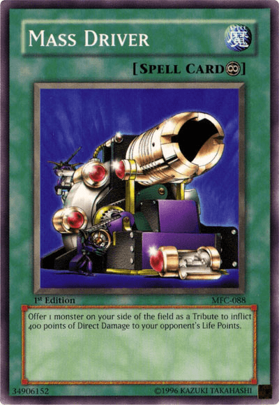 Mass Driver [MFC-088] Common - Josh's Cards