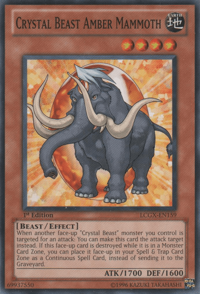 Crystal Beast Amber Mammoth [LCGX-EN159] Common - Josh's Cards