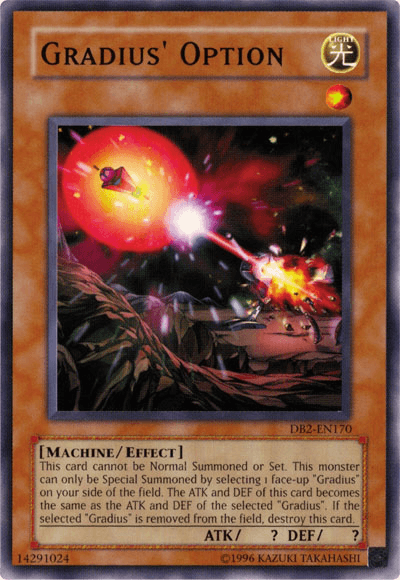 Gradius' Option [DB2-EN170] Common - Josh's Cards