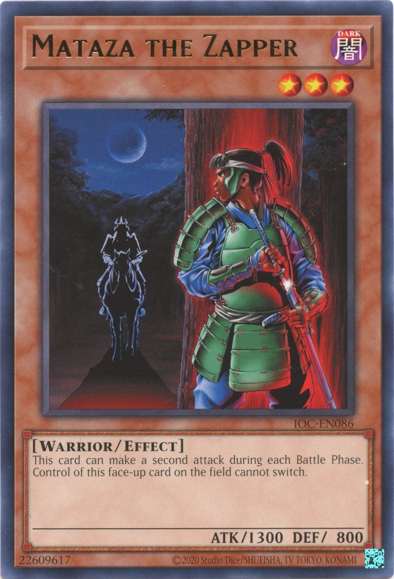 Mataza the Zapper (25th Anniversary) [IOC-EN086] Rare - Josh's Cards