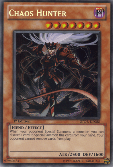 Chaos Hunter [STOR-EN085] Secret Rare - Josh's Cards