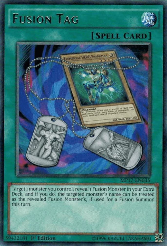 Fusion Tag [MP17-EN035] Rare - Josh's Cards