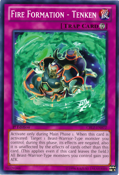Fire Formation - Tenken [CBLZ-EN072] Common - Josh's Cards