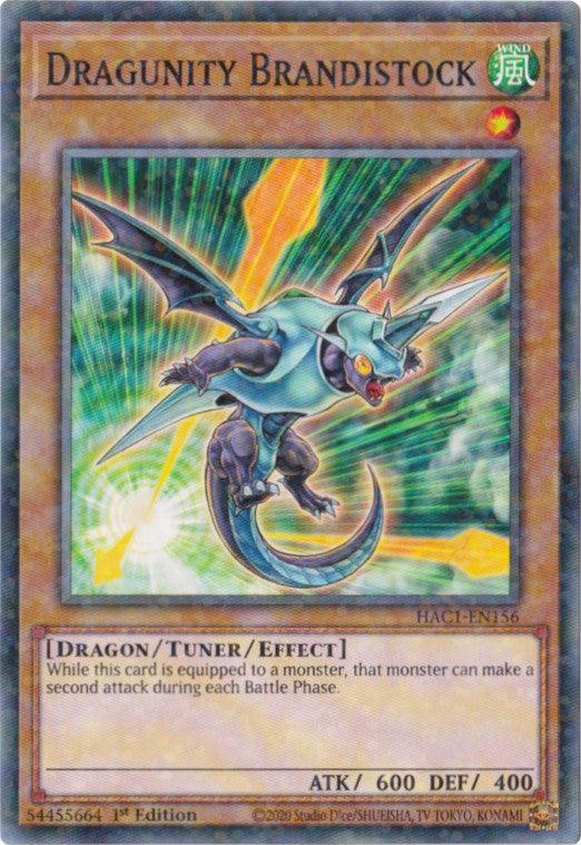 Dragunity Brandistock (Duel Terminal) [HAC1-EN156] Common - Josh's Cards