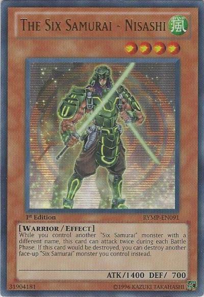 The Six Samurai - Nisashi [RYMP-EN091] Ultra Rare - Josh's Cards