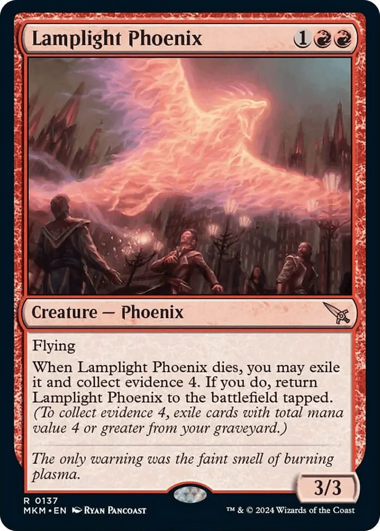 Lamplight Phoenix [Murders at Karlov Manor] - Josh's Cards