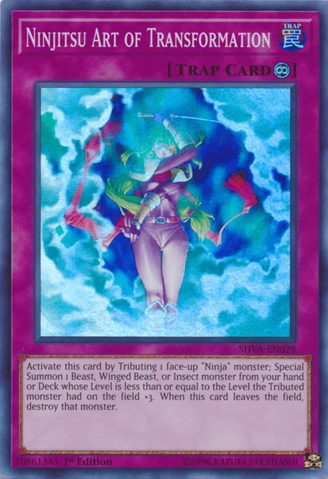 Ninjitsu Art of Transformation [SHVA-EN028] Super Rare - Josh's Cards