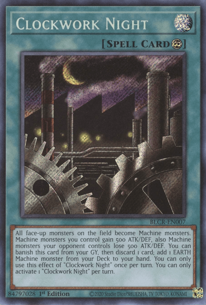 Clockwork Night [BLCR-EN007] Secret Rare - Josh's Cards