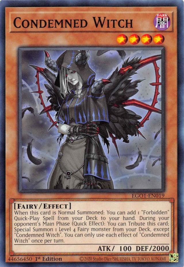 Condemned Witch [EGO1-EN019] Common - Josh's Cards
