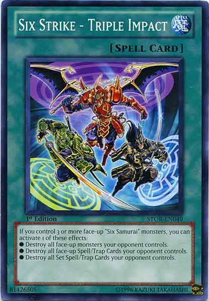 Six Strike - Triple Impact [STOR-EN049] Common - Josh's Cards
