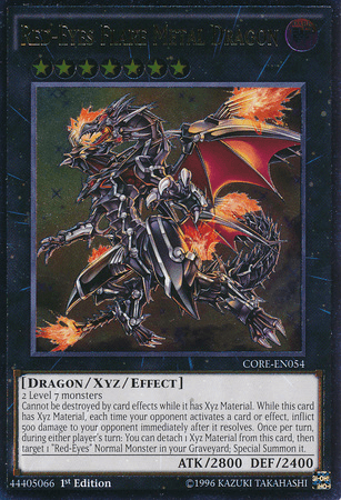 Red-Eyes Flare Metal Dragon [CORE-EN054] Ultimate Rare - Josh's Cards