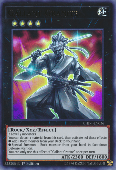 Gallant Granite [CHIM-EN036] Ultra Rare - Josh's Cards