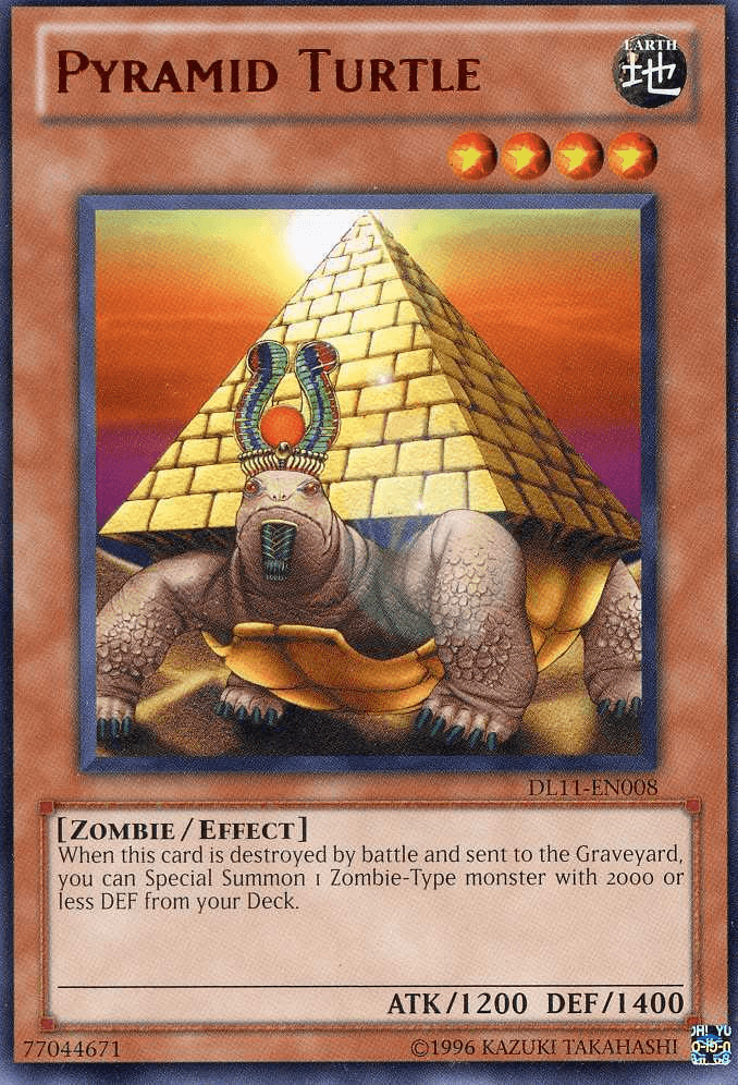 Pyramid Turtle (Red) [DL11-EN008] Rare - Josh's Cards