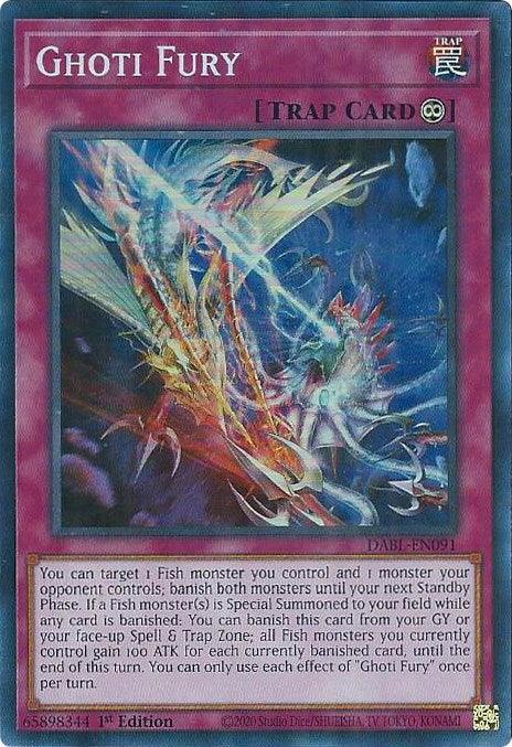 Ghoti Fury [DABL-EN091] Super Rare - Josh's Cards