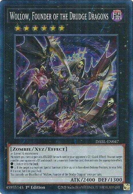 Wollow, Founder of the Drudge Dragons [DABL-EN047] Super Rare - Josh's Cards