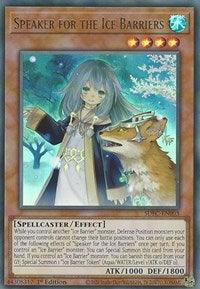 Speaker for the Ice Barriers [SDFC-EN003] Ultra Rare - Josh's Cards