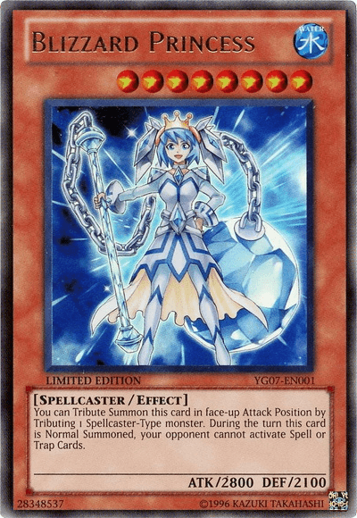 Blizzard Princess [YG07-EN001] Ultra Rare - Josh's Cards